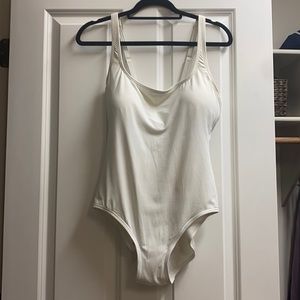 Michael Kors white bathing suit size 14